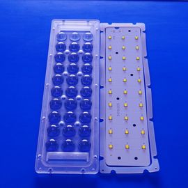 ซื้อ ฝาครอบ LED Array เลนส์พลาสติกฉีด 30 วัตต์สำหรับแสงเบย์สูง การผลิตออนไลน์