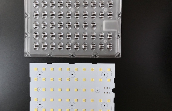 ซื้อ 150W 3030 SMD LED Street Light Components เลนส์อาร์เรย์เลนส์สำหรับโคมไฟถนน การผลิตออนไลน์