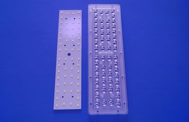 ซื้อ 145x70 องศา 3030SMD 150-160LM / W โมดูล LED และเลนส์ PC Array สำหรับส่วนประกอบ StreetLight การผลิตออนไลน์