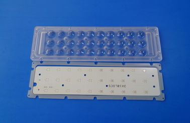 ซื้อ 120 องศา 3x10 3535 LED PCB บอร์ดและอาร์เรย์เลนส์และชุดระบายความร้อนสำหรับไฟ led ด้านนอก การผลิตออนไลน์