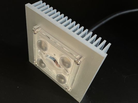 10w 15w 20w Square 5050 SMD LED Module Waterproof Lens 50x50mm 4 In 1 60/90/75x150 Degree