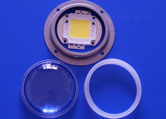 HB66-60 COB LED Glass Lens 60 Degree 66mm Diameter Borosilicate Glass Lens