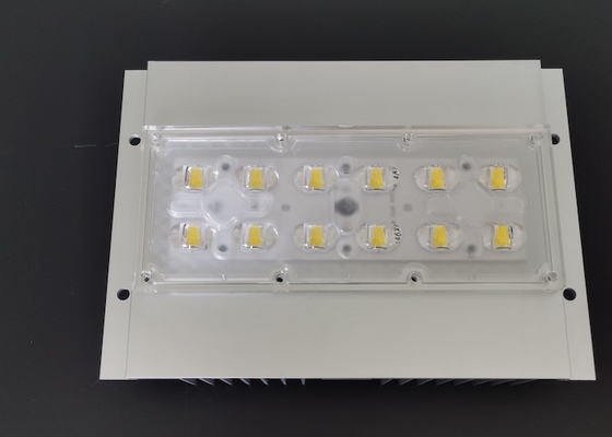 12-In-1 7070 SMD LED Street Light Module Outdoor Lighting Lens With 158x103 Degree