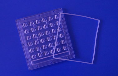ซื้อ 6X6 36 3030SMD เลนส์ไฟ Led ถนน 60x140 องศาการส่องสว่างของแสงสูงแบบอสมมาตร การผลิตออนไลน์