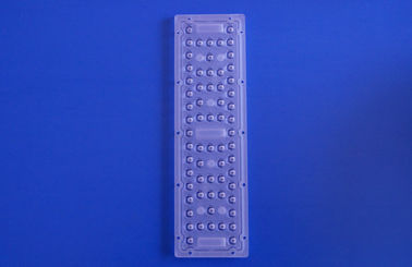 ซื้อ TYPE3 64 ชิ้น 3030 LED เลนส์ 250 * 74 มิลลิเมตรวัสดุพลาสติกไฟ Led ไฟถนนเลนส์อาร์เรย์ การผลิตออนไลน์
