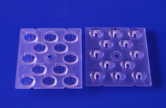 Led Optical Lens Street Light Lens , TPIII-M SMD 3030 50x50mm