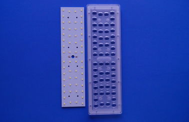 ซื้อ 56 IN 1 30W 50W ไฟถนน LED โมดูลด้วย SMD 3030 3535 LED PCB / เลนส์ 90X120 องศา การผลิตออนไลน์