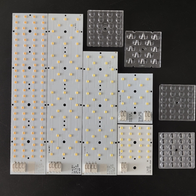 ซื้อ OEM Custom SMD LED PCB Board Design ผลิตภัณฑ์ PCBA ที่สามารถปรับแต่งได้ สําหรับเลนส์ 50 * 50 มม การผลิตออนไลน์