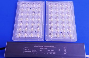ซื้อ 90x120 องศา 28W Bridgelux Led Lens Array พร้อมตัวยึด PCB LED การผลิตออนไลน์