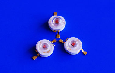 ซื้อ Led สีแดงพลังงานสูง Super 1 วัตต์ชิปไต้หวัน 620-630nm, 400ma ปัจจุบัน การผลิตออนไลน์