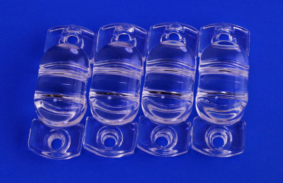 High Power LED Optical Lens COB / SMD 120 x 45 Degree PMMA 93% Transmittance