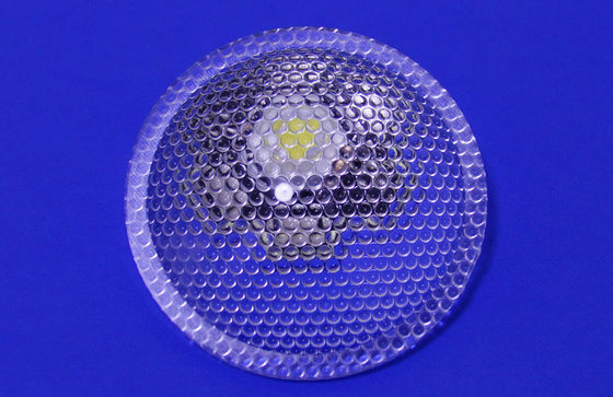 90 degree High Power 1W / 3W PMMA Led Lens for Edison Leds , Bead surface