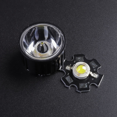 ซื้อ PMMA 5 องศาเลนส์ LED 1W / 3W Optical PMMA สำหรับไฟส่องเฉพาะจุด การผลิตออนไลน์