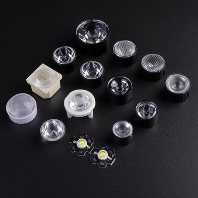 ซื้อ พื้นผิวเลนส์ PMMA LED ขนาด 15 มม. เลนส์เว้าเลนส์สำหรับแสงไฟฉาย Led การผลิตออนไลน์