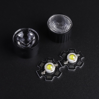 ซื้อ 20mm PMMA Led Lens, Led Optical Lens สําหรับแสงจุด LED การผลิตออนไลน์