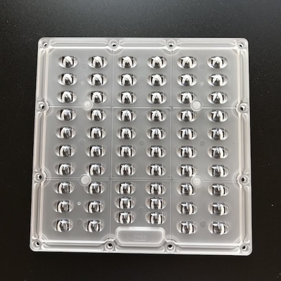 ซื้อ 175x175mm 5050 SMD LED array Lens TYPE 2 square light lens 60w 120w การผลิตออนไลน์