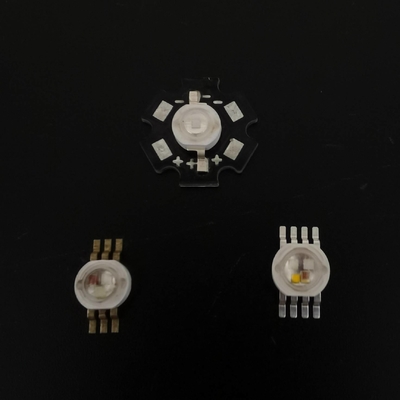 ซื้อ 3.2V - 4v 800ma High Lumen พลังงานสูง 3W Led 520 - 530 nm สำหรับสัญญาณไฟจราจร การผลิตออนไลน์