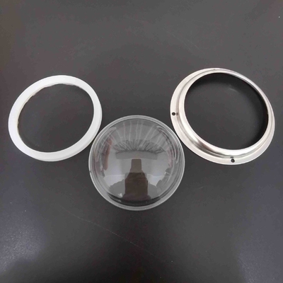 ซื้อ แสงของคนงานเหมืองนำเลนส์แก้วนำความร้อนกำลังไฟ Led เลนส์ 90 องศามุมลำแสง การผลิตออนไลน์