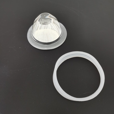 ซื้อ Borosilicate Led Glass Lens Magnifying Glass Lens 45 Degree SGS passed การผลิตออนไลน์
