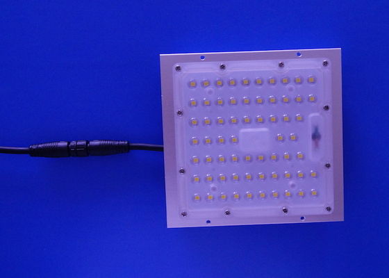 64 LED Square Lighting LED Street Light Module 3030 SMD 50W Module 60 / 90 Degree