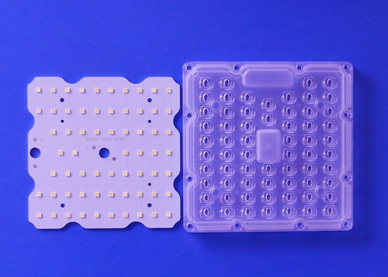 3030 SMD LED PCB Module , Led Light Fittings 64 LED 3030SMD 1W Optical Grade PC Material