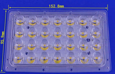 ซื้อ PCB Solder Bridgelux LED LED Lens Array สำหรับ 28W Street Lamp การผลิตออนไลน์