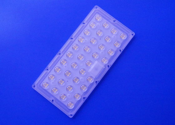36 LED Array Projection Lamp Lens 60 90 150 Degree PC Optical With 144 PCB Board