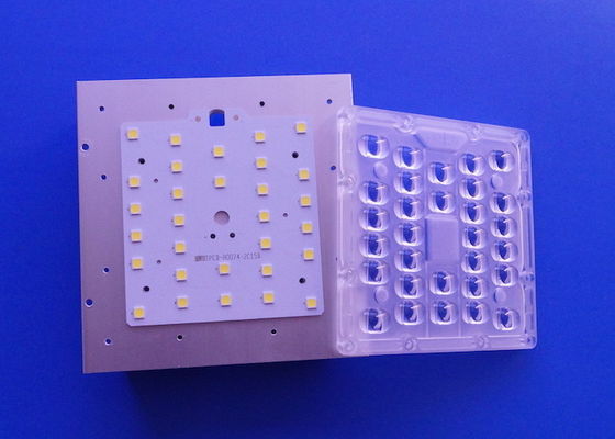 ซื้อ 30LED SMD5050 โมดูลไฟถนน LED 30W เลนส์ 80x140 องศา การผลิตออนไลน์
