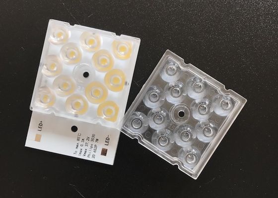 Square Smd3030 7W LED Street Light Module 156x68 Lens