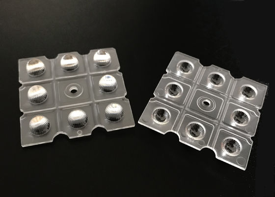 30 Degree PMMA Square LED Lens Array SMD5050 High Power Small Size