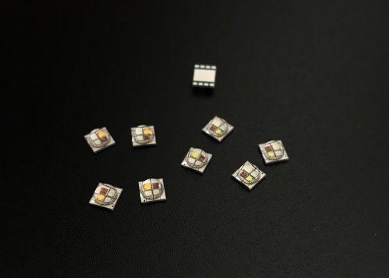 ซื้อ 6000-10000K 15W RGBW 5050 ชิป LED SMD 615-635NM ไฟ LED RGB พลังงานสูง การผลิตออนไลน์