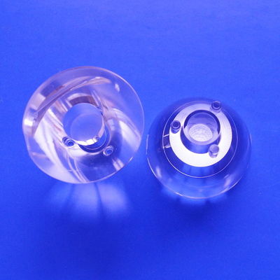 ซื้อ เลนส์ PMMA มุมลำแสงแคบ 4 องศา SMD3535 35 มม. Dia สำหรับการรักษาพยาบาล การผลิตออนไลน์