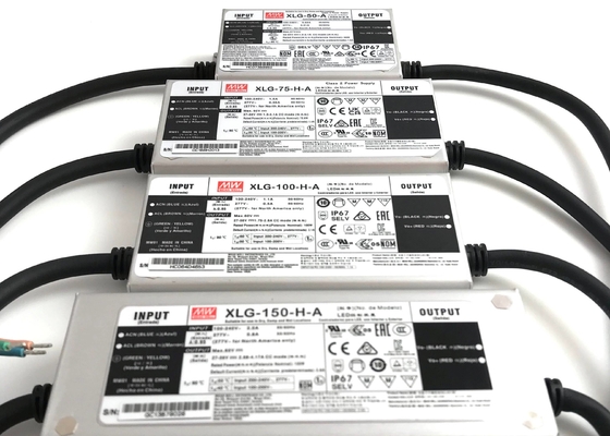 ซื้อ ไดร์เวอร์ LED ไฟถนนพลังงานคงที่ Meanwell กลางแจ้ง IP67 XLG ซีรี่ส์ 50W - 240W การผลิตออนไลน์