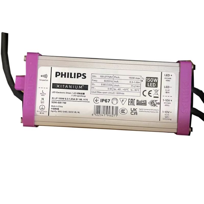 Xitanium Xi LP 150W 0.3-1.05A S1 WL I175 150w IP67 Waterproof Constant Current Led Driver For Street Light