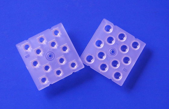 12 IN 1 50X50X5.57mm Optical Grade PC 3030 LED Lens for SMD Street Lamp