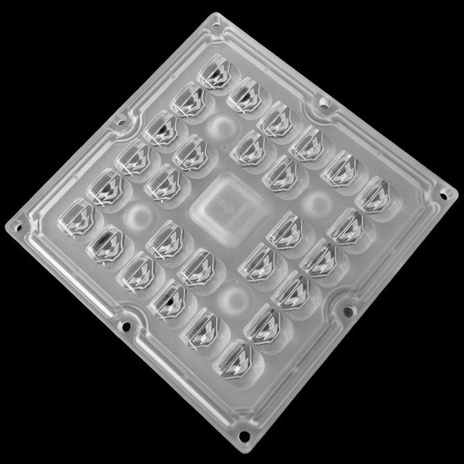 Smd Led Array Module ชุดเลนส์ LED SMD 3535 แบบ 28 ดวงใน 1 โมดูลสี่เหลี่ยม
