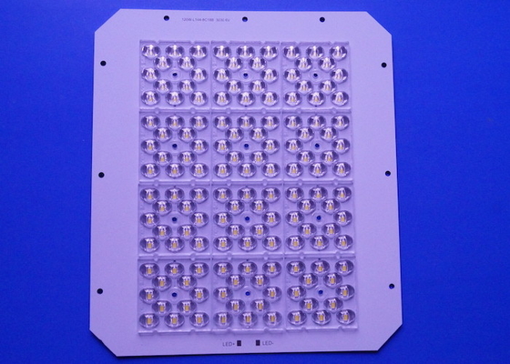 กำหนดเอง 120W 144 LED PCB Board 3030 SMD 8S18P 48V พร้อมเลนส์ LED 5050SMD