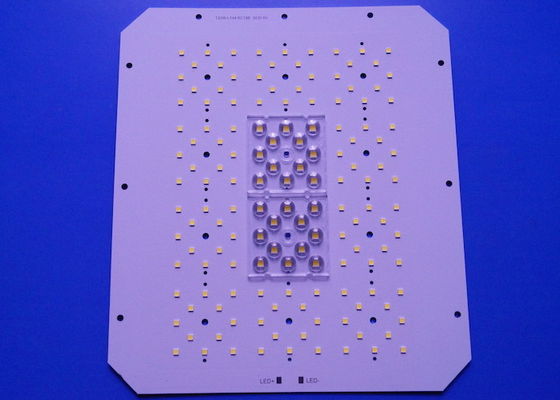 Custom 120W 144 LED 3030 SMD PCB Board for LED Street Light Module with 5050SMD LED Lens