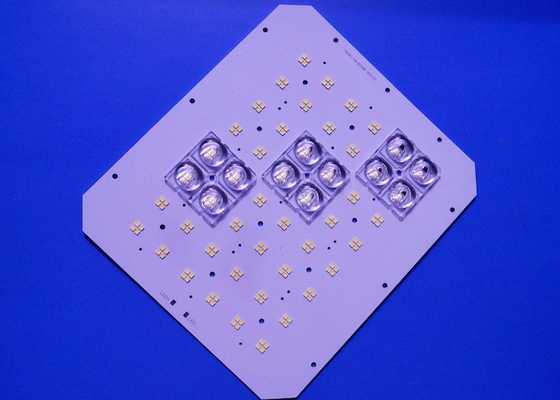 บอร์ด PCB ไฟ LED 150W 192 LED 3030 SMD 48V 50x50MM 4 In 1 เลนส์ LED