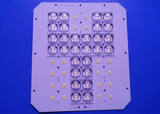150W 192 LED 3030 SMD 48V High Bay นำแสง LED แผ่นอลูมิเนียมบอร์ด Pcb