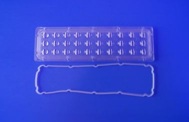 ส่วนประกอบเลนส์ไฟถนน LED แบบอสมมาตร 30 วัตต์โมดูล MCPCB