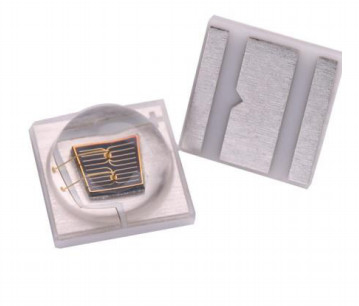 มุมลำแสงกว้าง 120 องศา LED UV กำลังสูงพร้อมพื้นผิวทองแดง