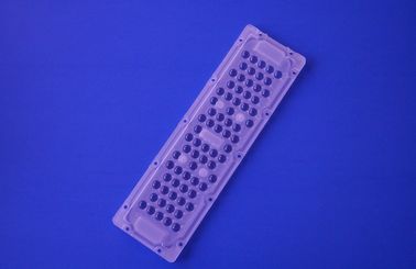 60 องศา SMD 3030 นำเลนส์อาร์เรย์ 250 * 74 มม. วัสดุพลาสติกส่งผ่าน 92%