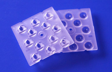 มุมกว้าง SMD 3030 เลนส์หลอดไฟ LED ไฟถนนออปติคอล TYPE IV-S องศา 50mm
