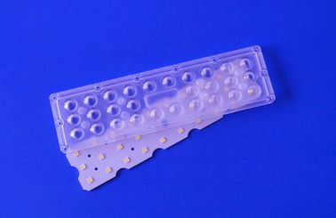 โมดูลไฟถนน LED มุมลำแสงมุมกว้าง 130 องศาแสงอ่าวสูงพร้อมเลนส์หัวฉีดแบบออปติคอล