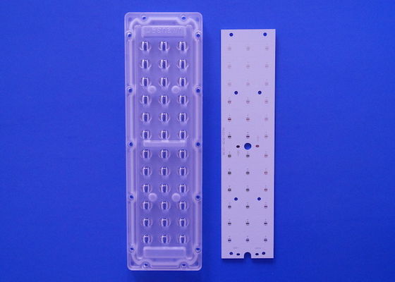 เลนส์ LED แนวตั้งสำหรับไฟถนน 3X12