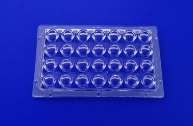 PMMA Street Led Lens Array 28W อาร์เรย์เลนส์โคมไฟถนนพร้อมแหล่งจ่ายไฟ