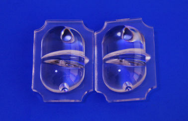 PC Asymmetric Led Optical Lens สำหรับ 1W 3W XPE Rebel Spot light