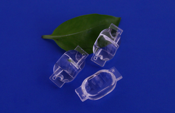 เลนส์ PC AsymmetricLed ออพติกกำลังไฟสูง 3/1 วัตต์ 70 X 140 องศา