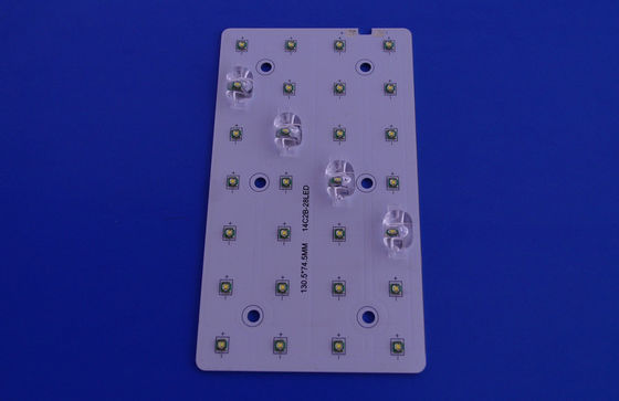 High Power 3 / 1 watt PC AsymmetricLed Optic Lens 70 X 140 degree